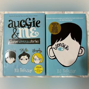 Bundle-2 Wonder Books: "Wonder"& "Auggie and Me: Three Wonder Stories"